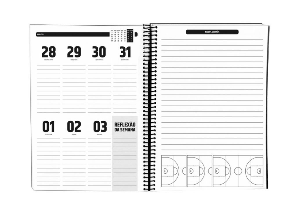 Agenda Treinador A5 Cinco