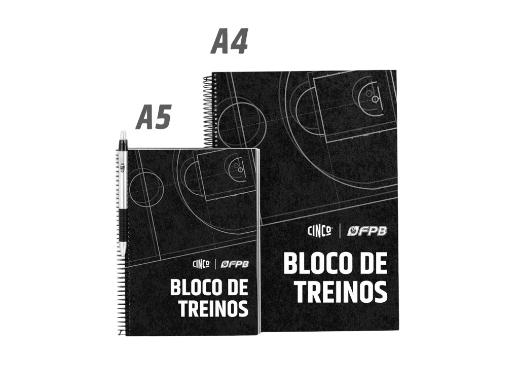 Bloco de Treinos Cinco