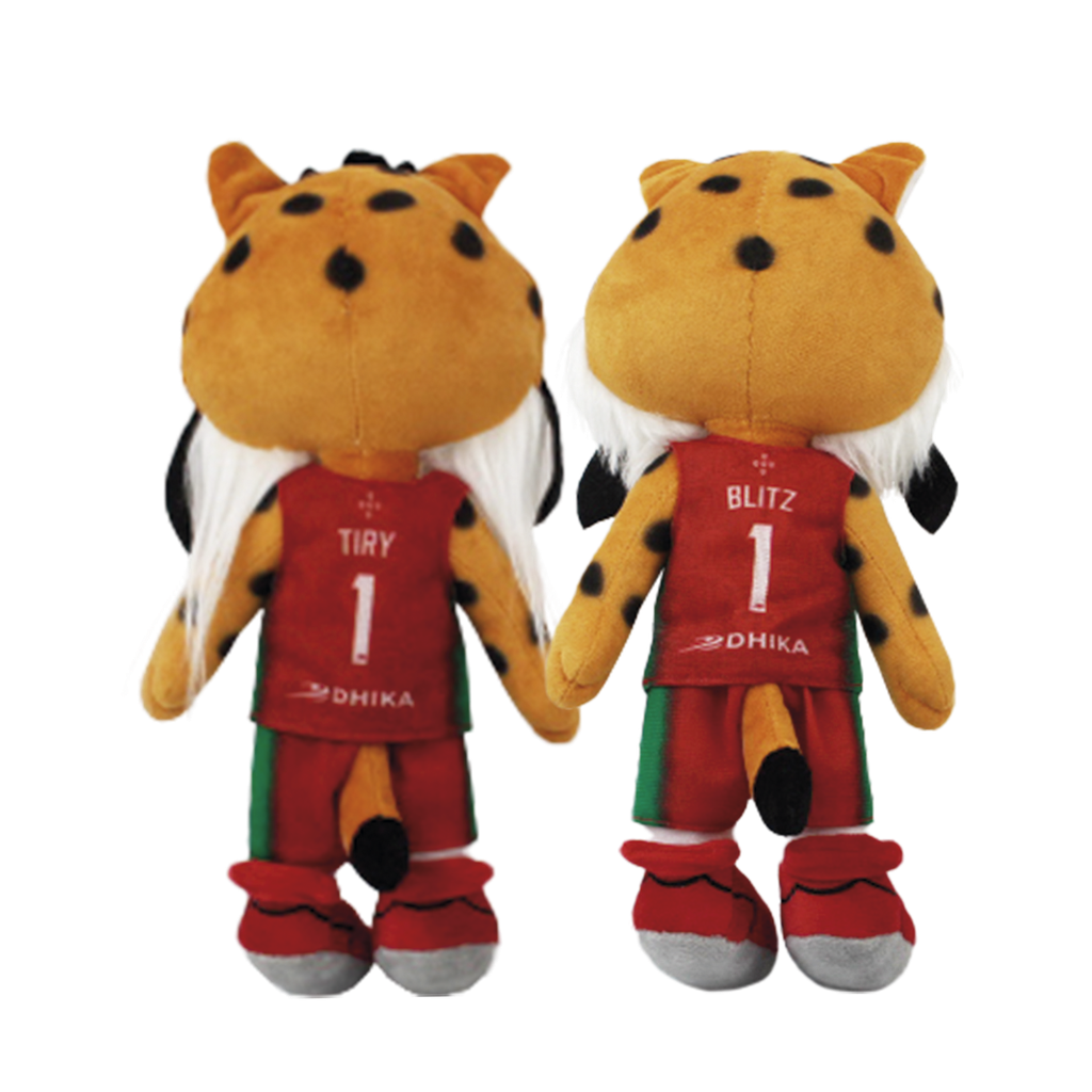 Peluches Blitz e Tiry
