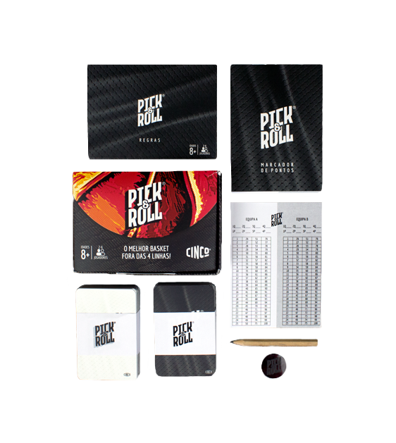 Jogo de Cartas Pick&Roll Cinco