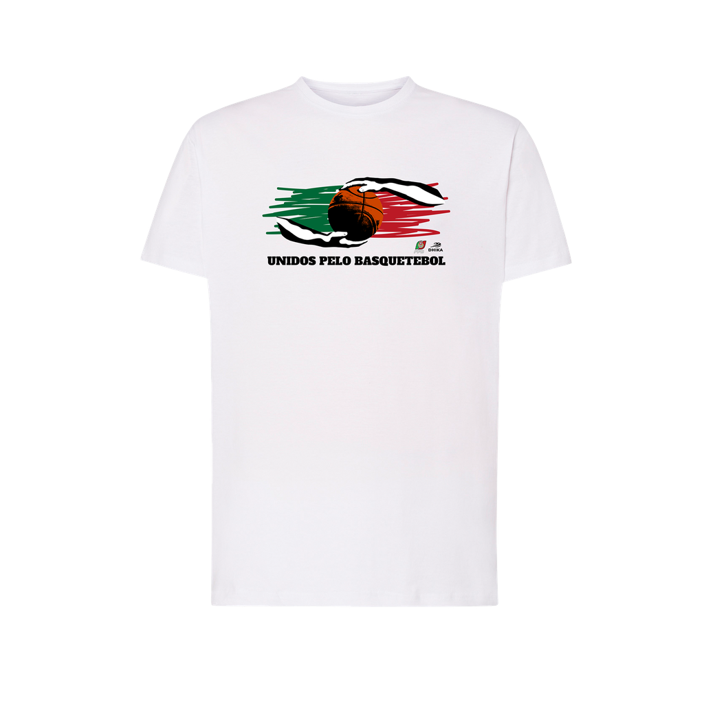 T-shirt Unidos pelo Basquetebol