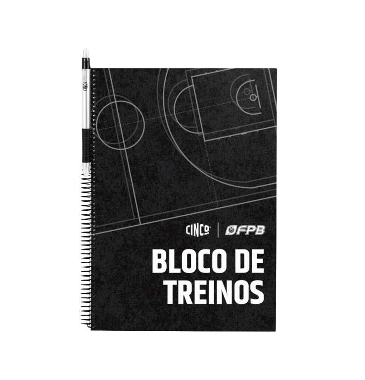 [DHK77890] Bloco de Treinos Cinco (A5 21x15cm)