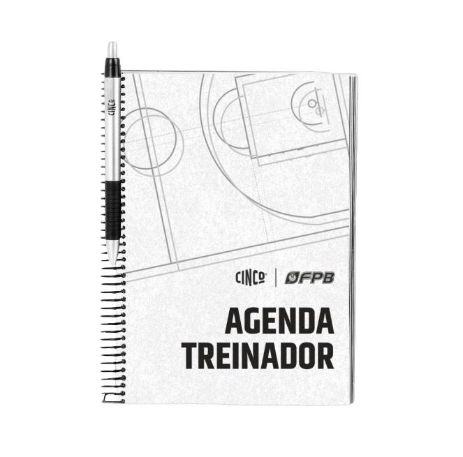 [DHK77892] Agenda Treinador A5 Cinco (Época (Agosto a Julho))