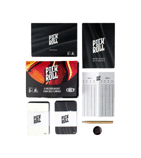 [DHK17350] Jogo de Cartas Pick&Roll Cinco